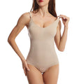 Qtree Full Body Shaper Shapewear Sculpting Sleeveless Tummy Control Bodysuit for Women Slim Waist Trainer with Hooks plus Size