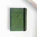 Women Men RFID Vintage Business Passport Covers Holder Multi-Function ID Bank Card PU Leather Wallet Case Travel Accessories