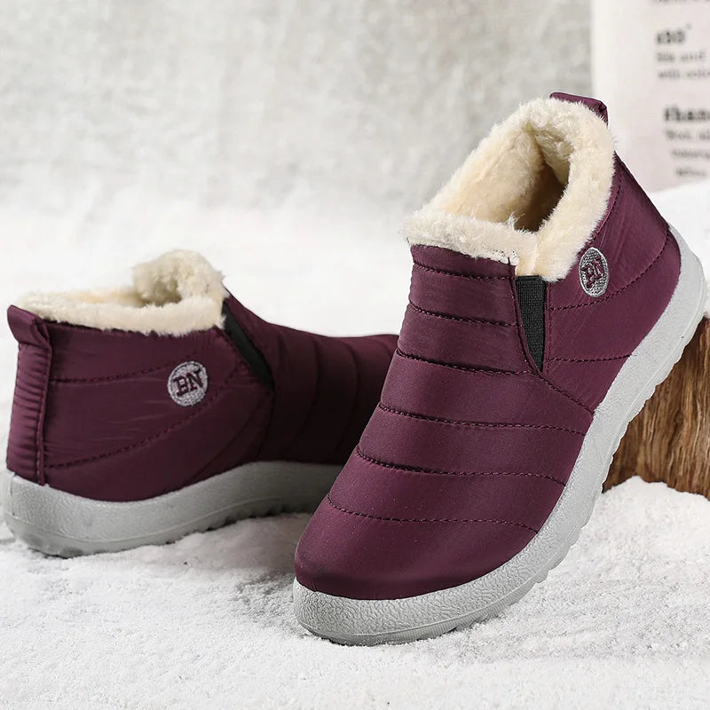 Women'S Boots Warm Fur Winter Boots for Women Waterproof Snow Boots Ankle Botas Mujer 2023 Winter Shoes Women Winter Footwear