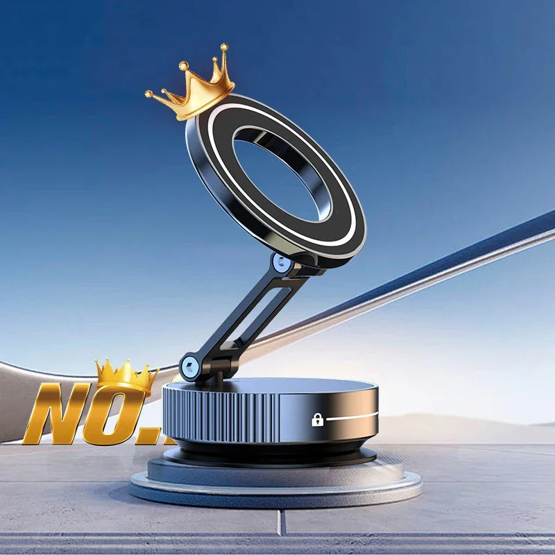 Xiaomi Super Strong Magnetic Phone Holder - Foldable 360° Adjustable Vacuum Mount for Car, Desk, and Bathroom