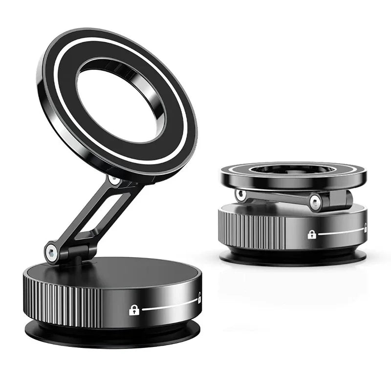 Xiaomi Super Strong Magnetic Phone Holder - Foldable 360° Adjustable Vacuum Mount for Car, Desk, and Bathroom