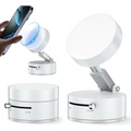 Vacuum Suction Magnetic Phone Holder - Advanced Foldable & Retractable Mount for Secure Windshield Installation