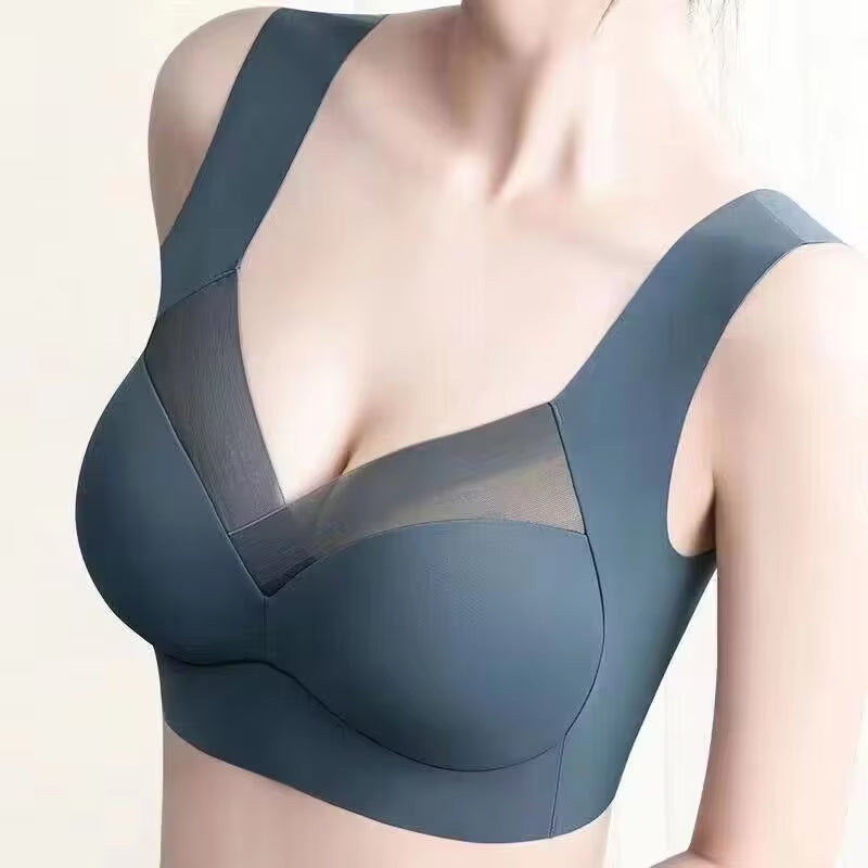 Sexy Seamless Bra Push up Sports Brassiere Bh Woman Lace Bralette Wireless Bra Unwired Yoga Top Women'S Bras without Bones